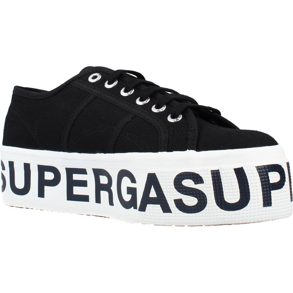 SUPERGA SDW  en color BLACK  (5)