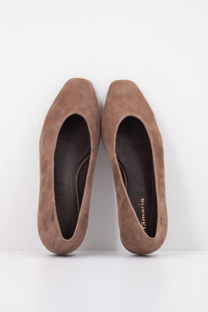 TAMARIS   BAILARINAS en color TAUPE  (3)