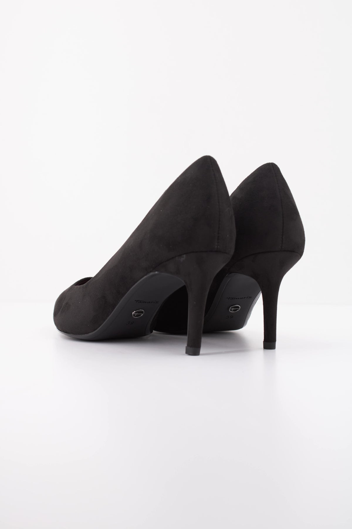 TAMARIS   ZAPATO TACO en color BLACK  (4)
