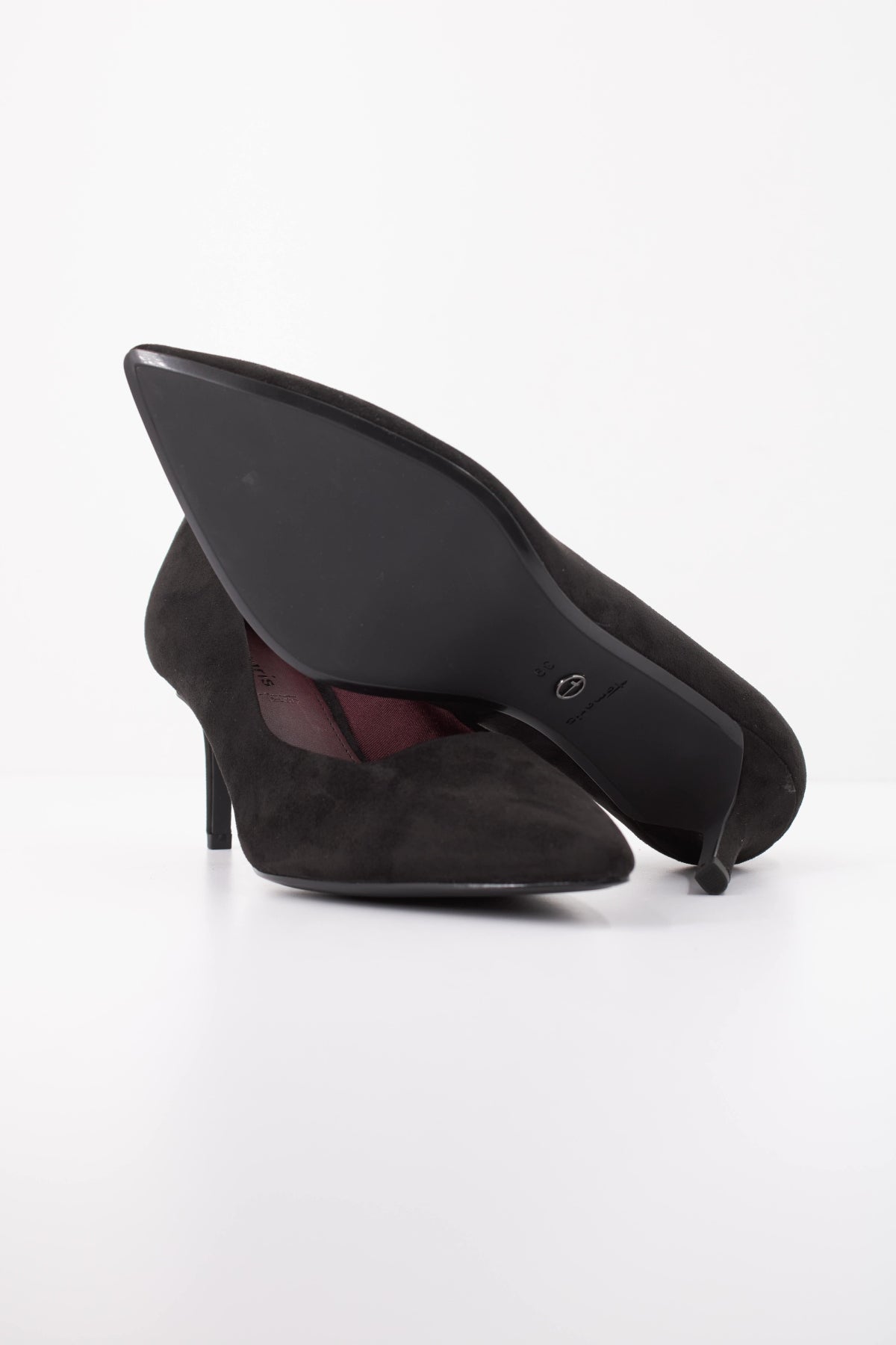 TAMARIS   ZAPATO TACO en color BLACK  (5)