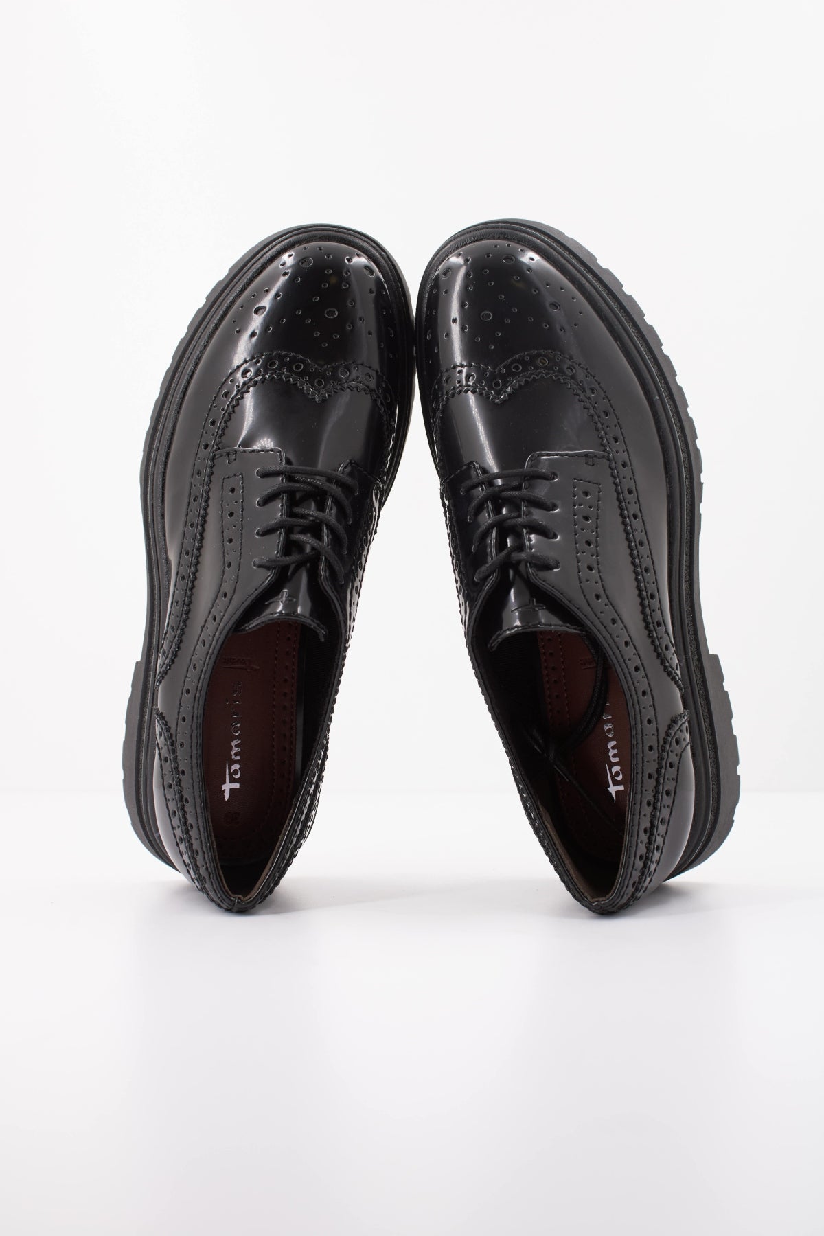 TAMARIS   BLUCHER COR en color BLACK  (3)