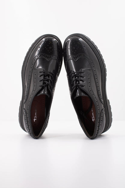 TAMARIS   BLUCHER COR en color BLACK  (3)