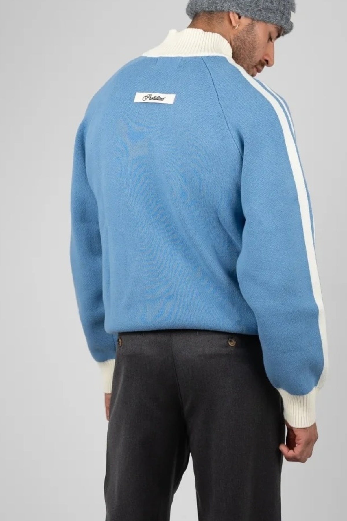 PROHIBITED LETTERMAN KNITTED QU en color   (3)