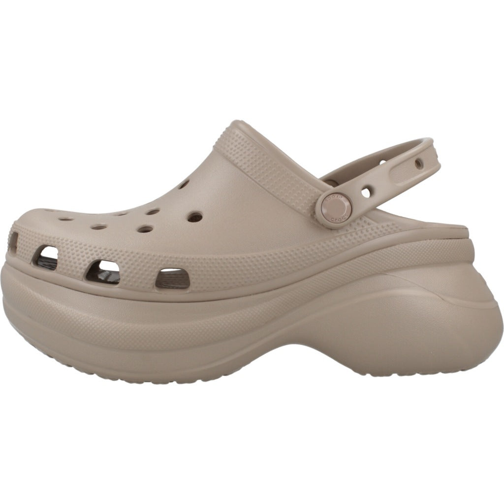 CROCS CLASSIC BAE CLOG en color TAUPE  (2)