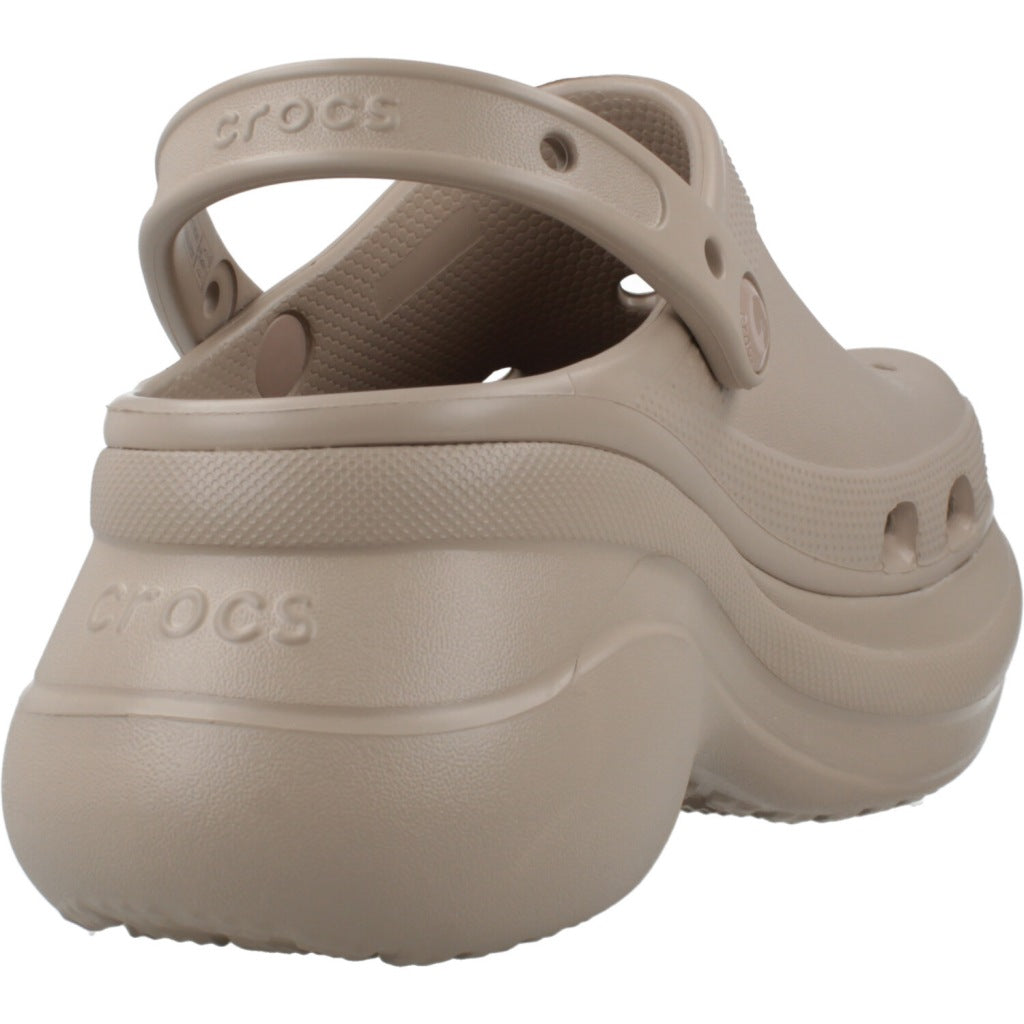 CROCS CLASSIC BAE CLOG en color TAUPE  (3)