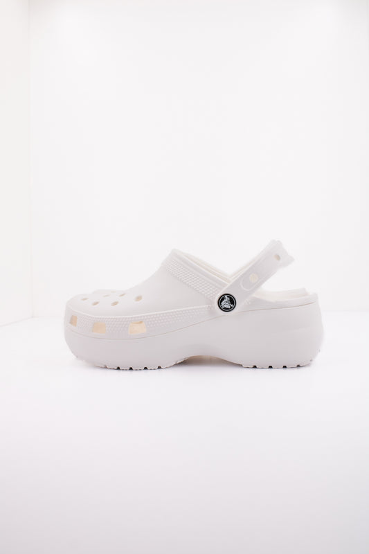 CROCS CLASSIC PLATFORM CLO en color WHITE  (1)