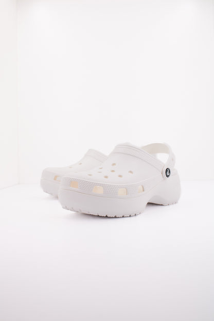 CROCS CLASSIC PLATFORM CLO en color WHITE  (2)