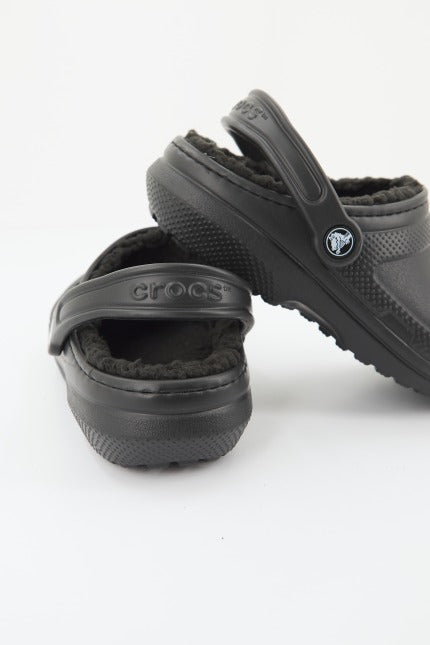 CROCS CLASSIC LINED CLOG en color BLACK  (2)