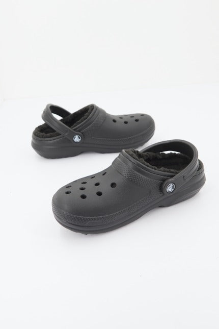 CROCS CLASSIC LINED CLOG en color BLACK  (3)