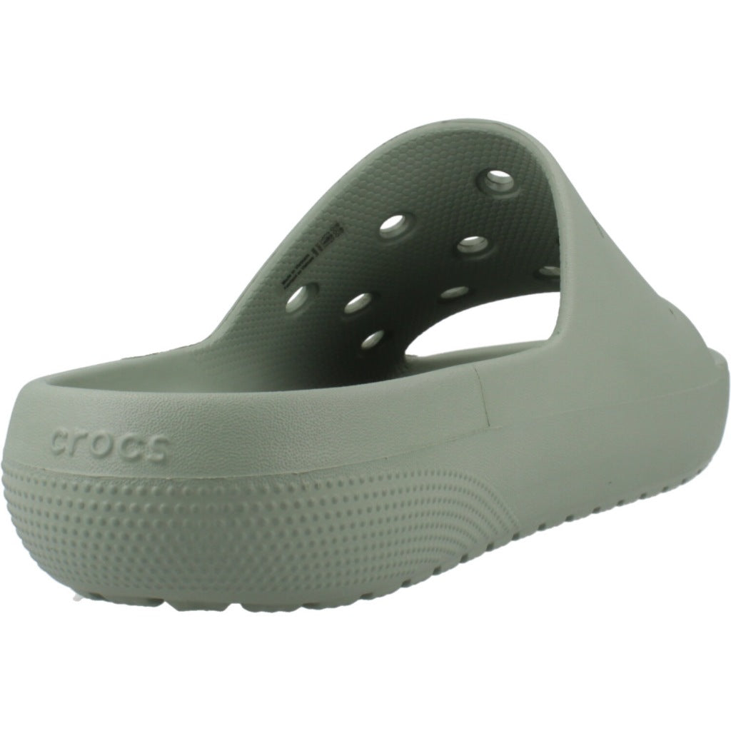 CROCS  CLASSIC SLIDE V U en color MOSS  (3)