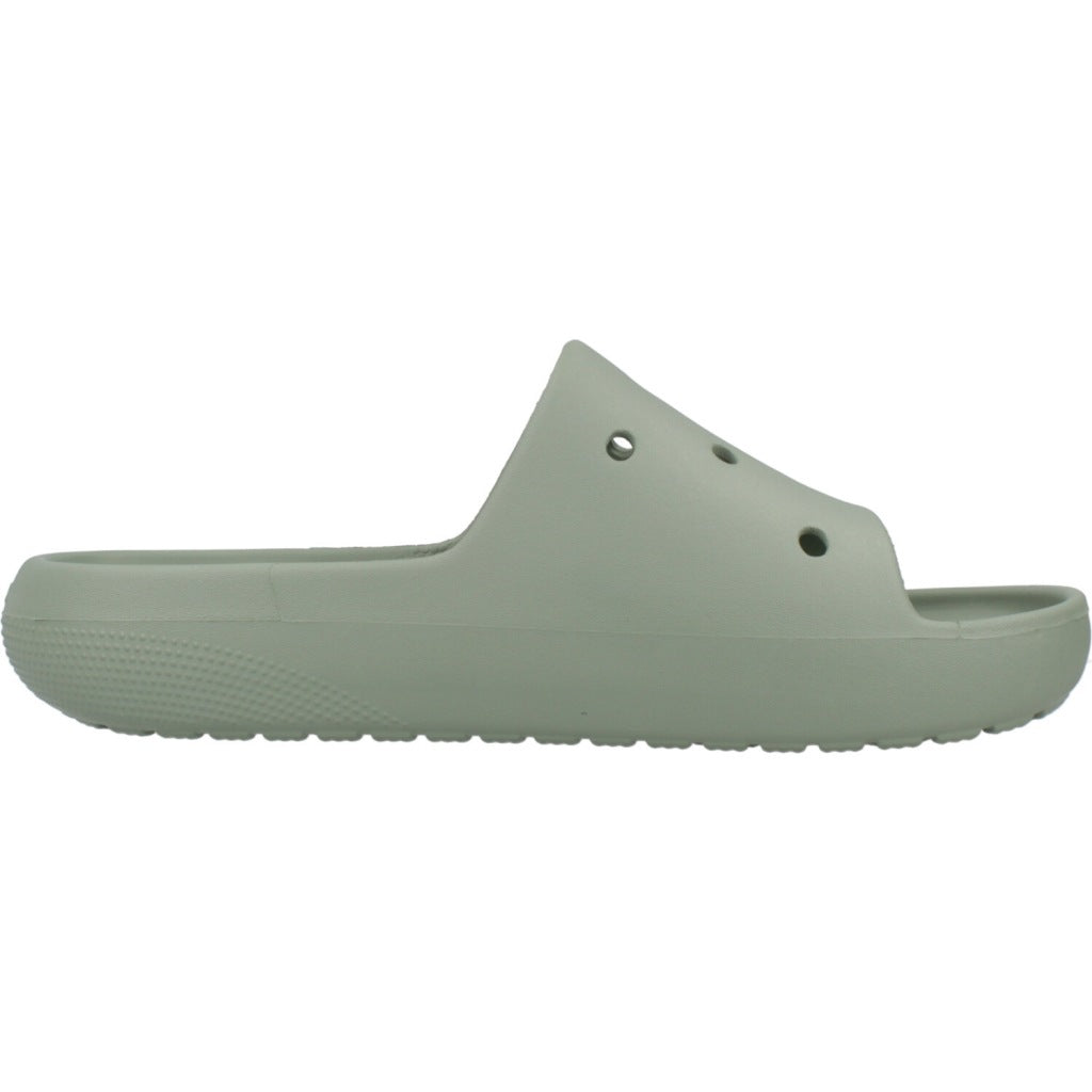 CROCS  CLASSIC SLIDE V U en color MOSS  (4)