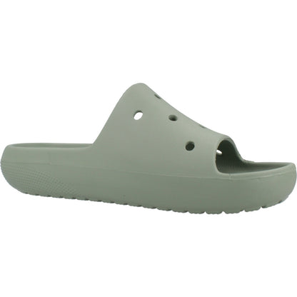 CROCS  CLASSIC SLIDE V U en color MOSS  (5)