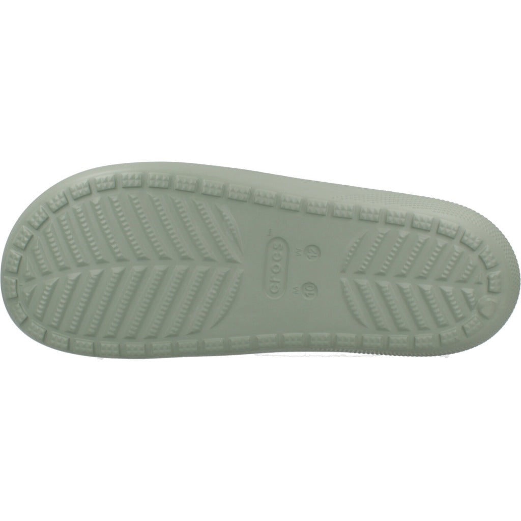 CROCS  CLASSIC SLIDE V U en color MOSS  (6)