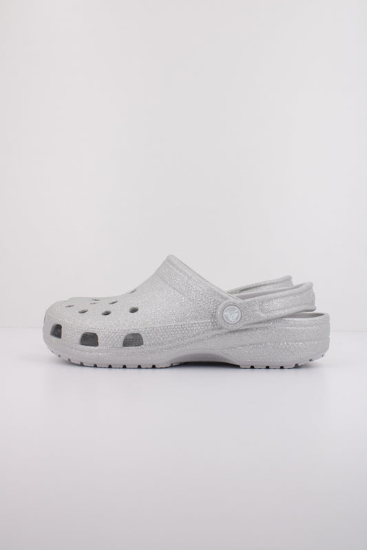 CROCS  CLASSIC GLITTER CLO en color SLVGLT  (1)