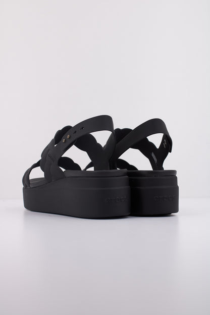 CROCS BROOKLYN WOVEN UPPER en color BLACK  (4)