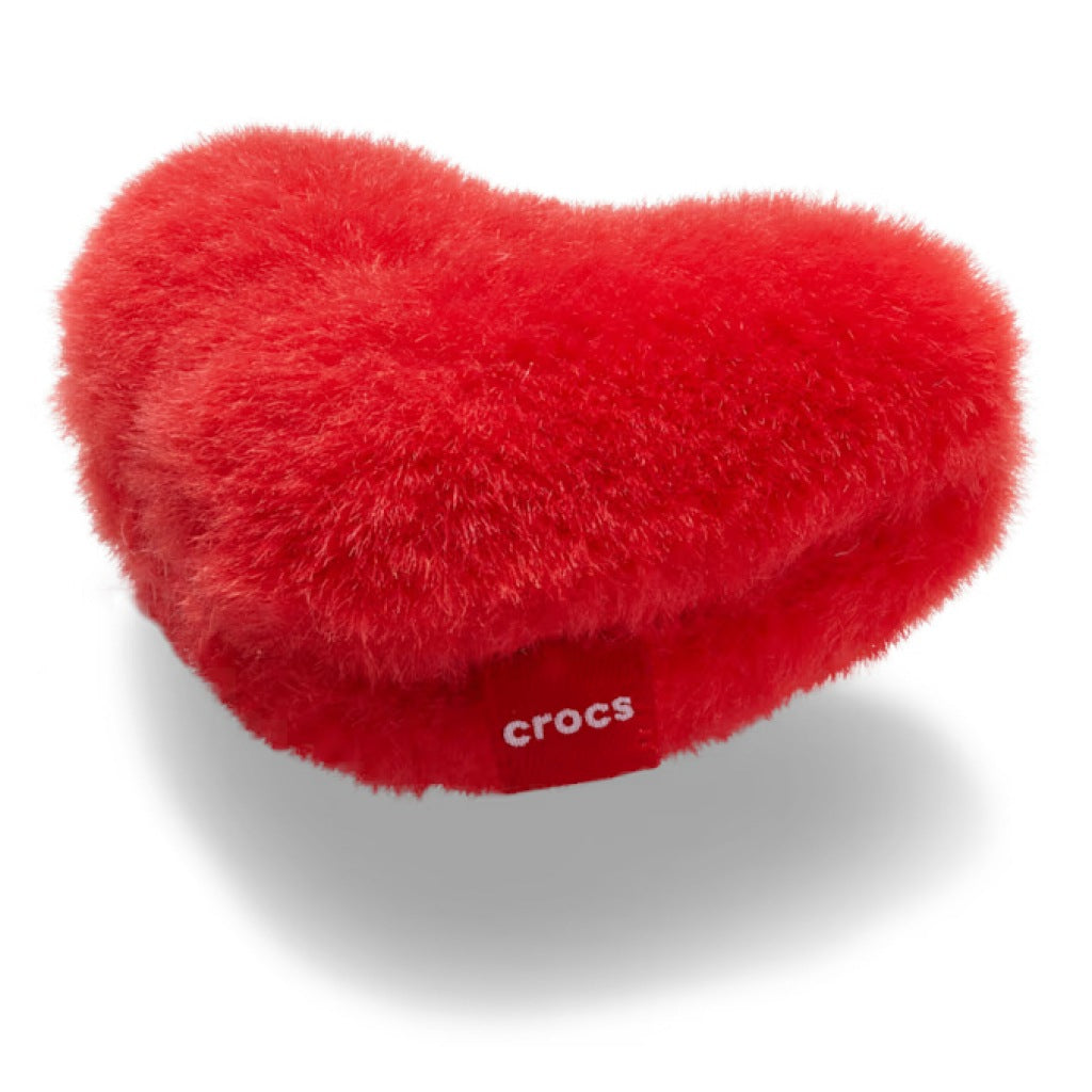 CROCS RED FUZZY HEART en color MULTI  (5)
