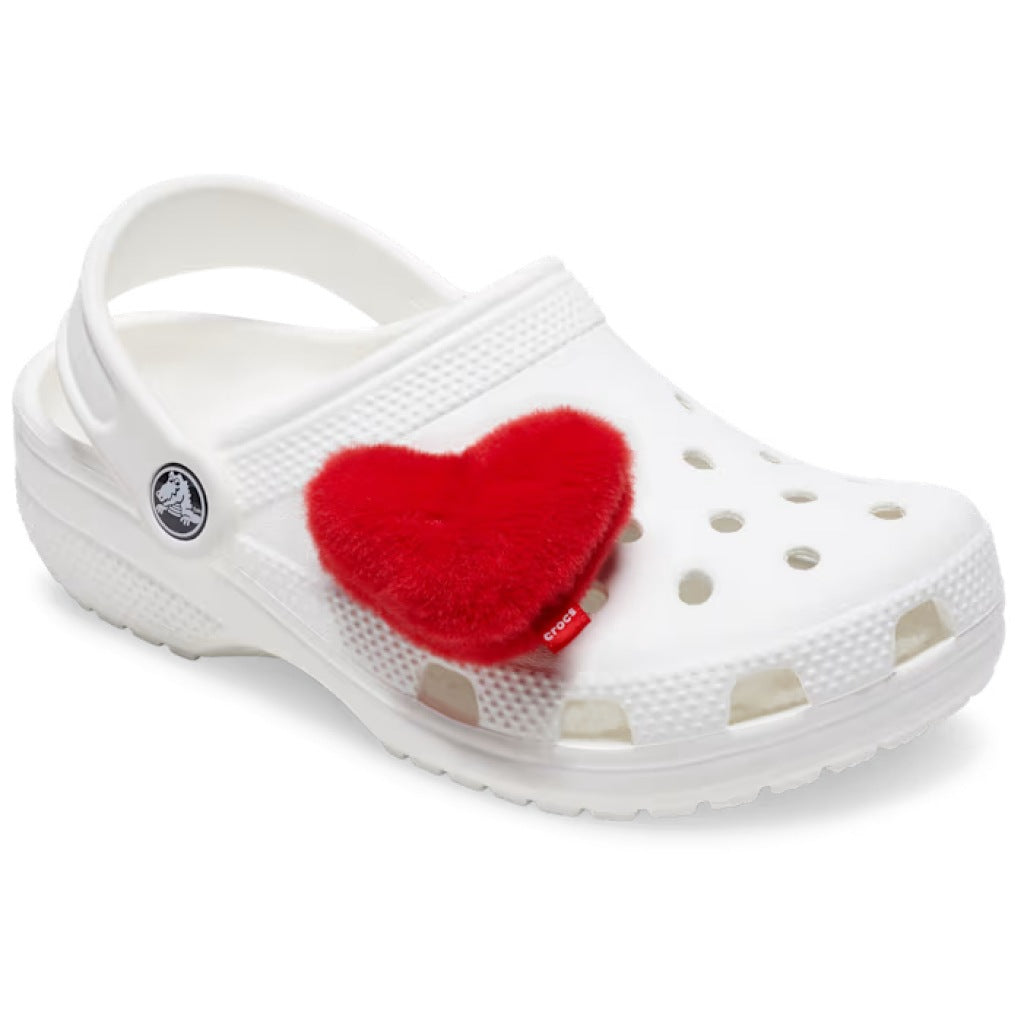 CROCS RED FUZZY HEART en color MULTI  (6)