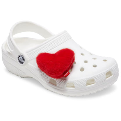 CROCS RED FUZZY HEART en color MULTI  (6)