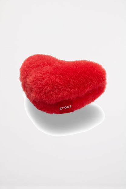 CROCS RED FUZZY HEART en color MULTI  (2)
