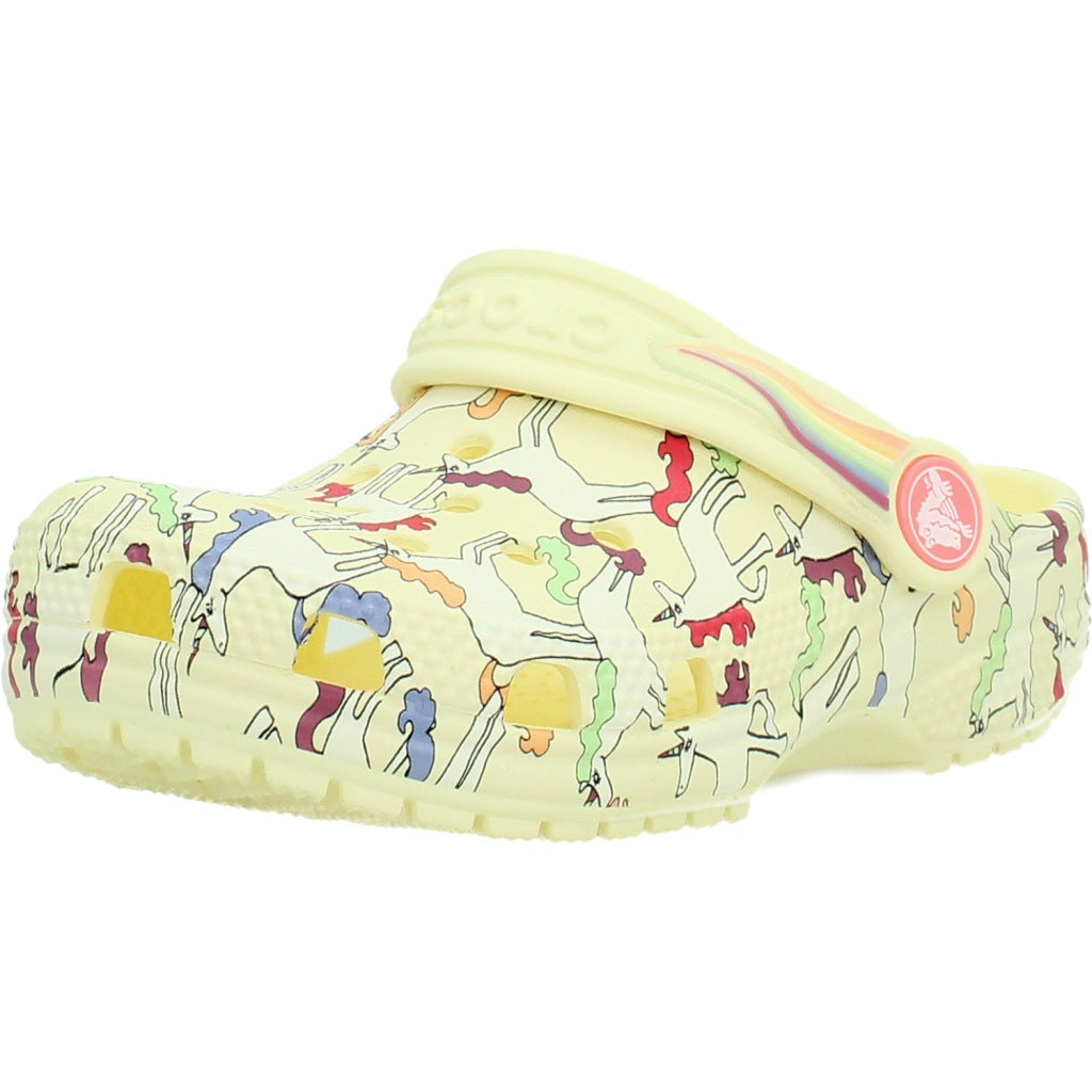 CROCS CLASSIC DRAGON en color YLWLGT  (1)