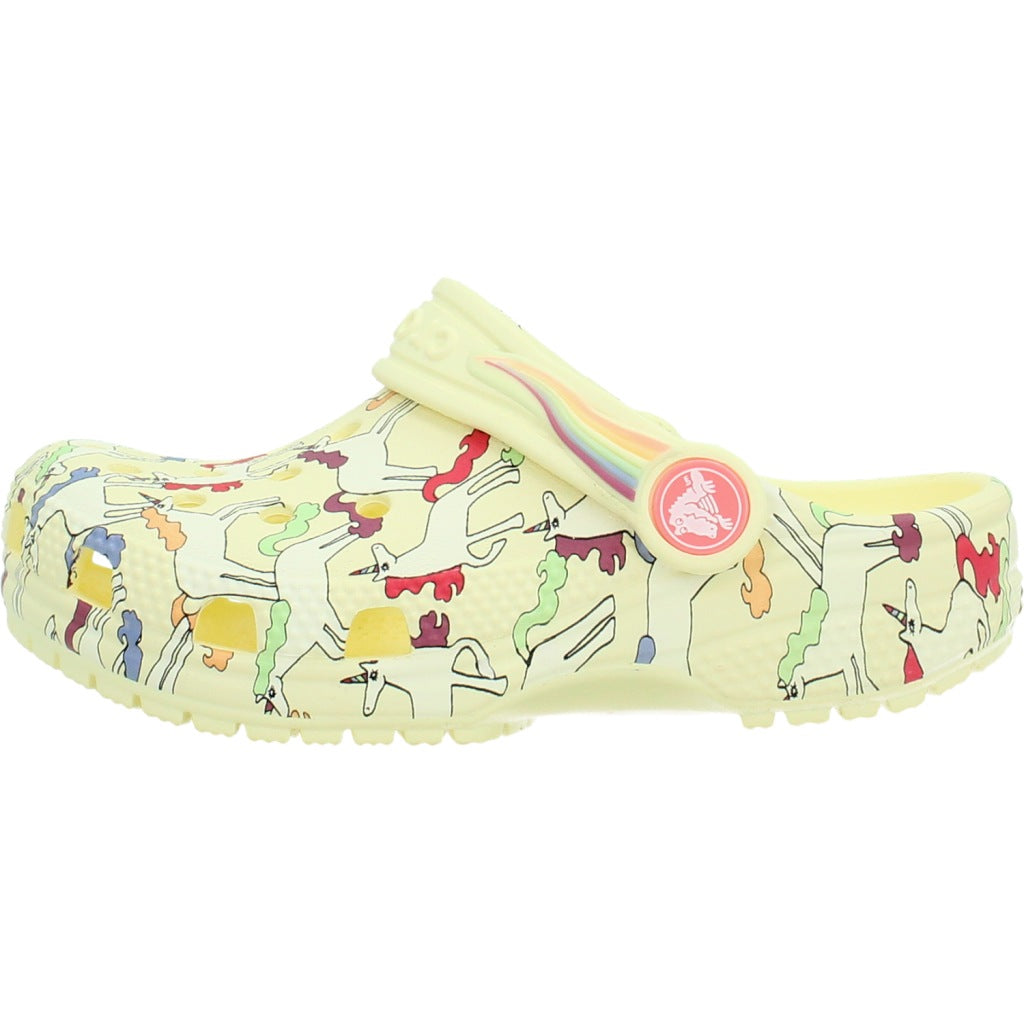 CROCS CLASSIC DRAGON en color YLWLGT  (2)