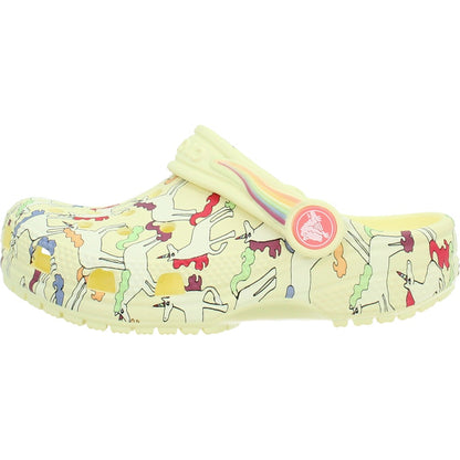 CROCS CLASSIC DRAGON en color YLWLGT  (2)