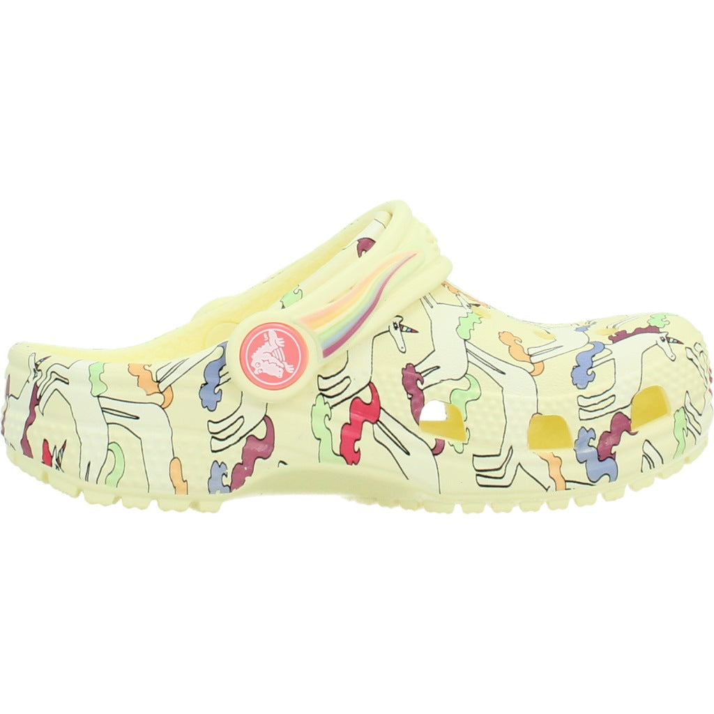 CROCS CLASSIC DRAGON en color YLWLGT  (4)