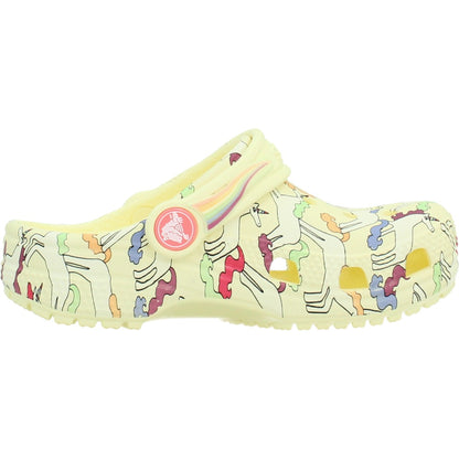 CROCS CLASSIC DRAGON en color YLWLGT  (4)