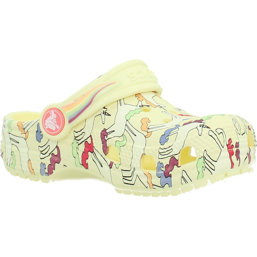 CROCS CLASSIC DRAGON en color YLWLGT  (5)