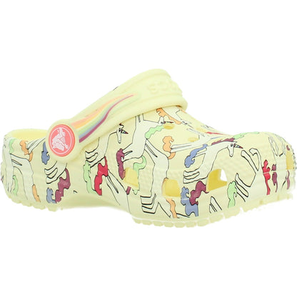 CROCS CLASSIC DRAGON en color YLWLGT  (5)