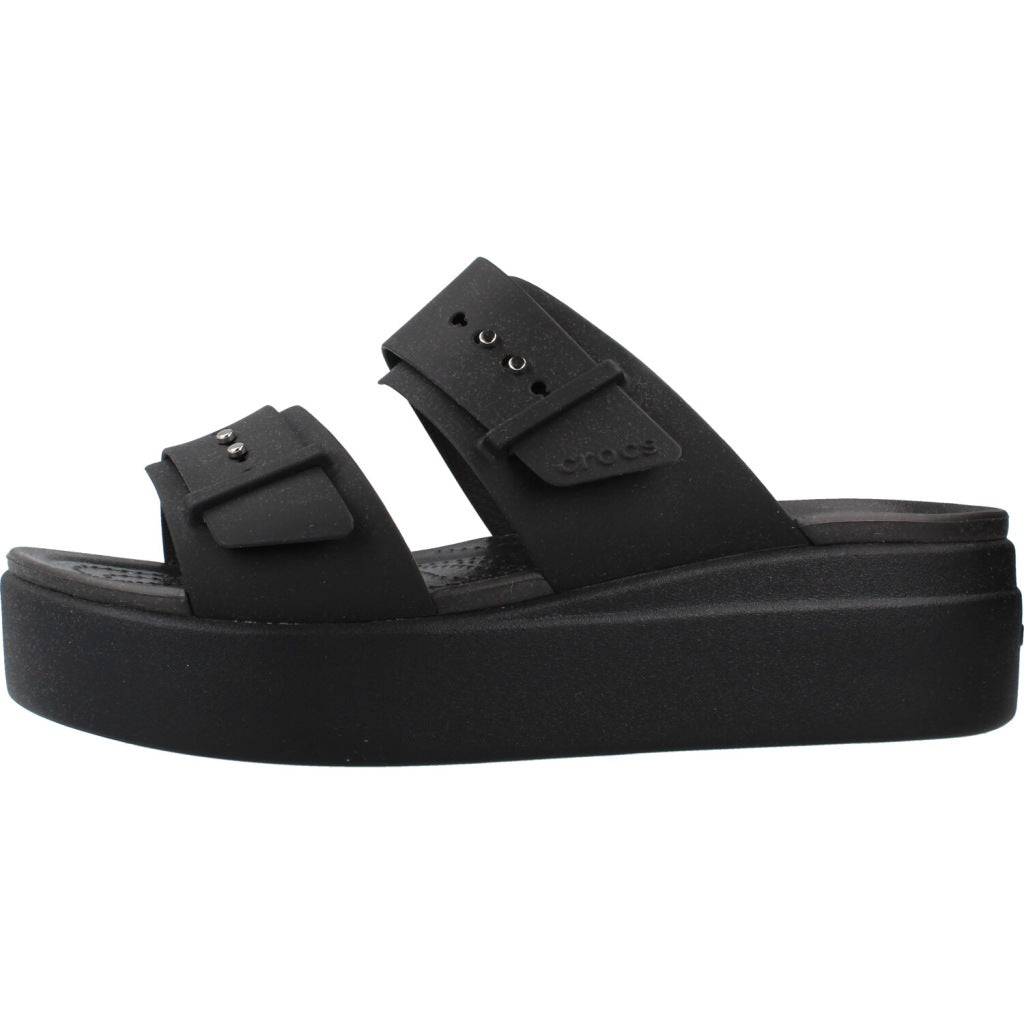 CROCS BROOKLYN W en color BLACK  (2)