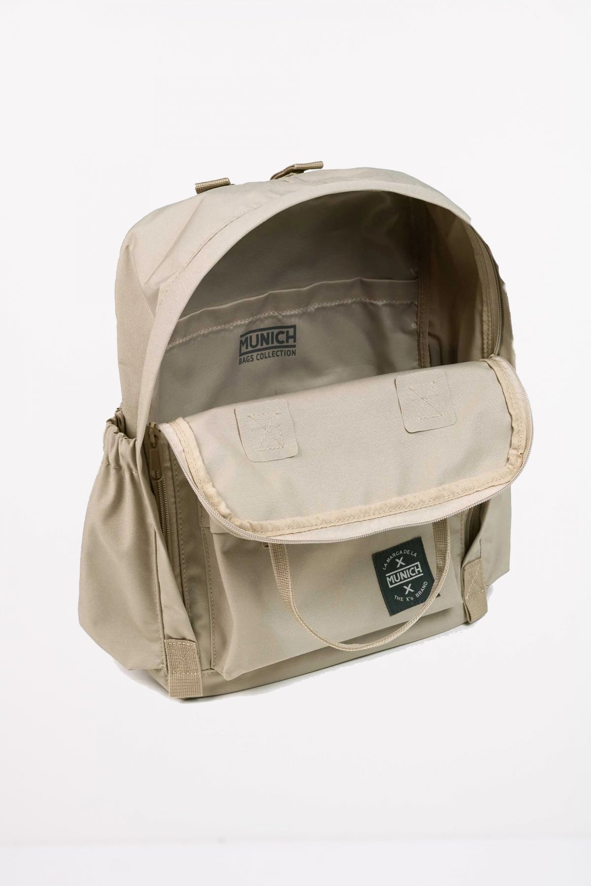 MUNICH BACKPACK COUR MEDIUM en color SAND  (3)
