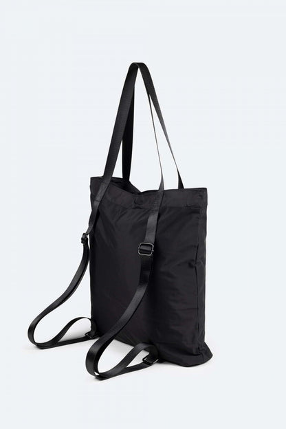 MUNICH SHALLOW TOTE BACKPAC en color BLACK  (2)