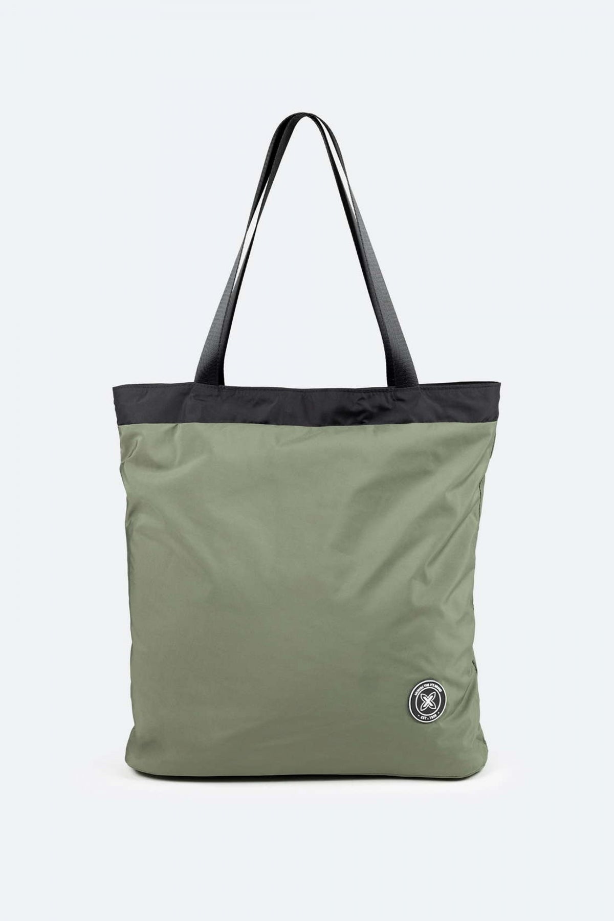 MUNICH SHALLOW TOTE BACKPAC en color GREEN  (1)