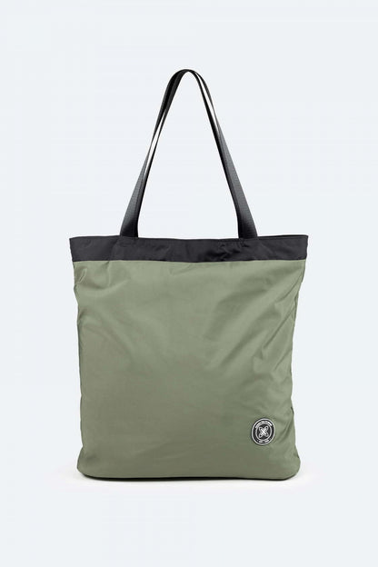 MUNICH SHALLOW TOTE BACKPAC en color GREEN  (1)
