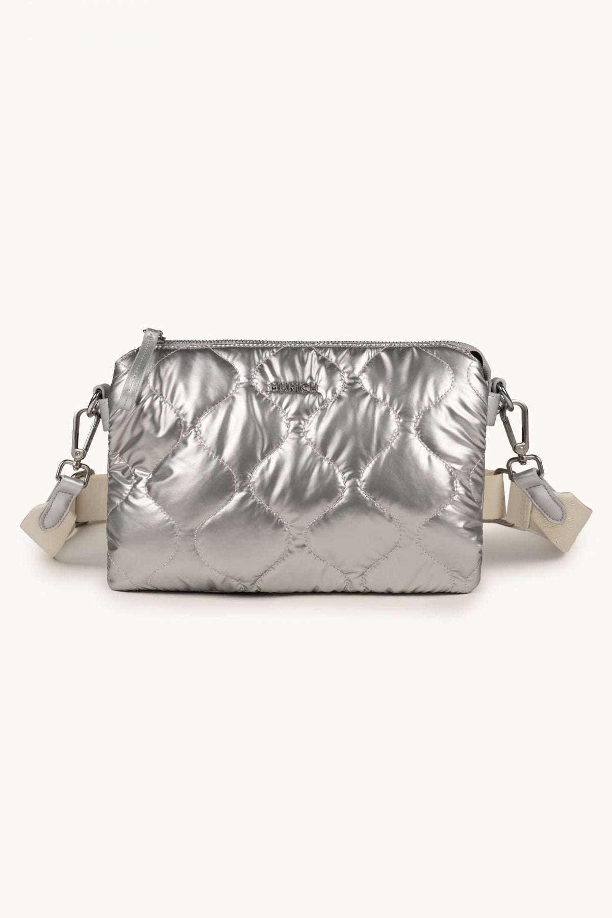 MUNICH CROSSBODY en color SILVER  (1)