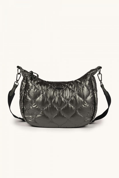 MUNICH CROSSBODY HOBO en color KHAKI  (1)