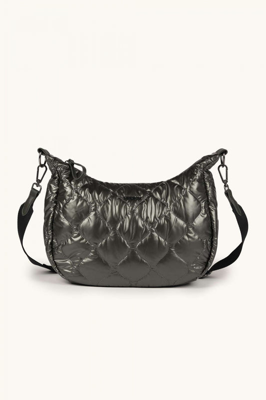 MUNICH CROSSBODY HOBO en color KHAKI  (1)