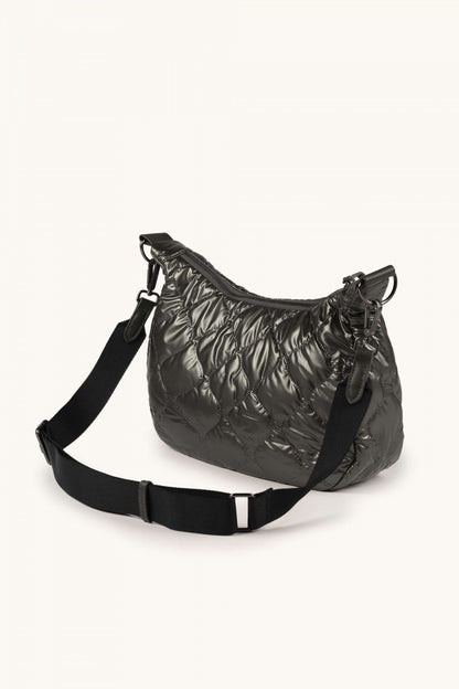 MUNICH CROSSBODY HOBO en color KHAKI  (2)