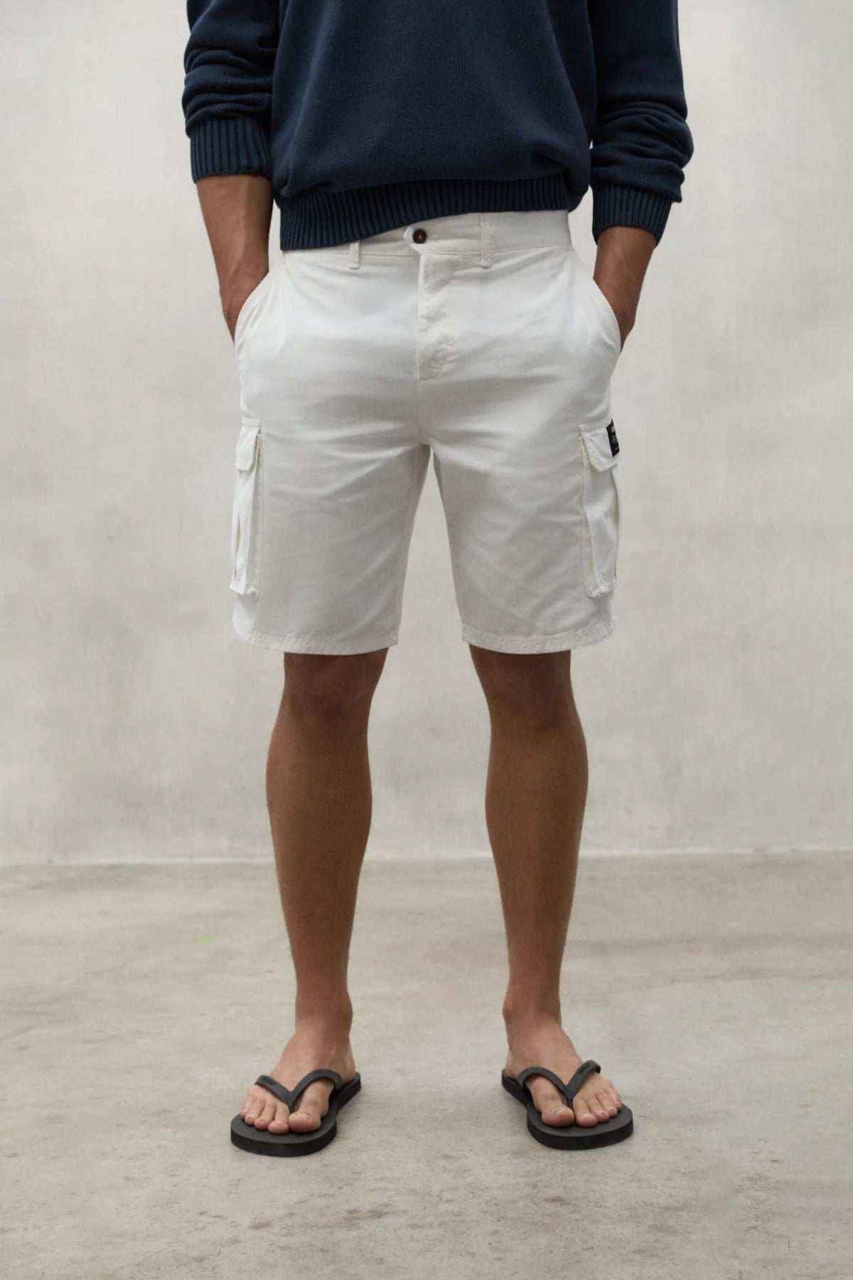 ECOALF LIMAALF SHORTS en color OFWHITE  (1)