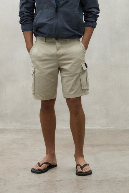 ECOALF LIMAALF SHORTS en color STONE  (1)