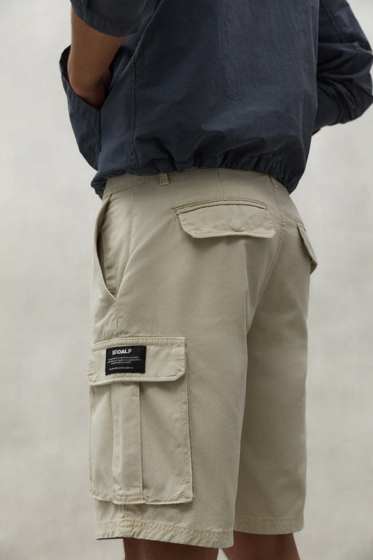 ECOALF LIMAALF SHORTS en color STONE  (3)