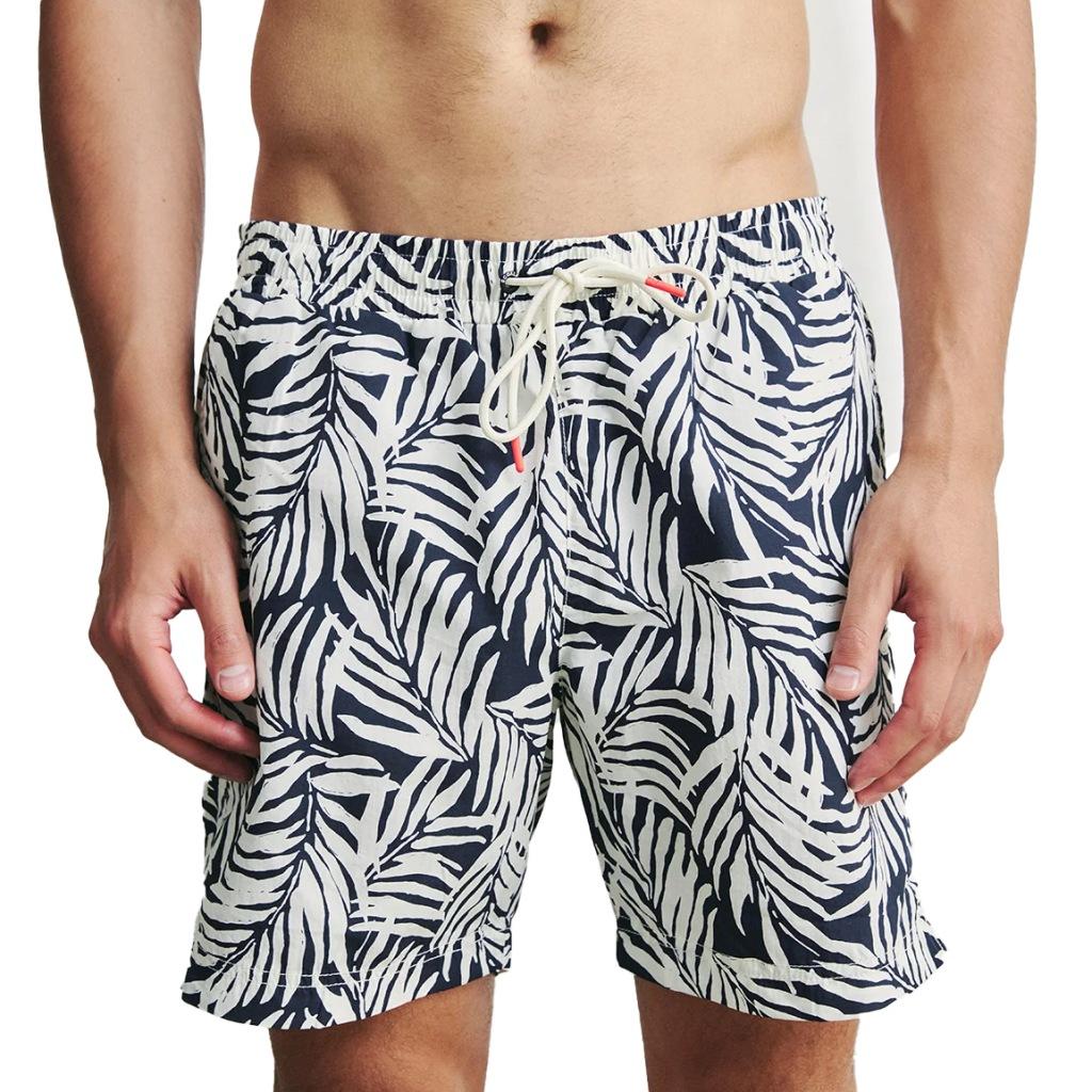 ECOALF BEQUIAALF SWIMSUIT en color GRNVYLW  (4)