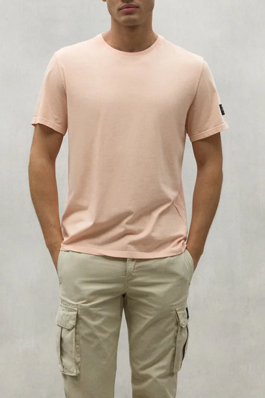 ECOALF VENTALF T-SHIRT en color PEACH  (1)