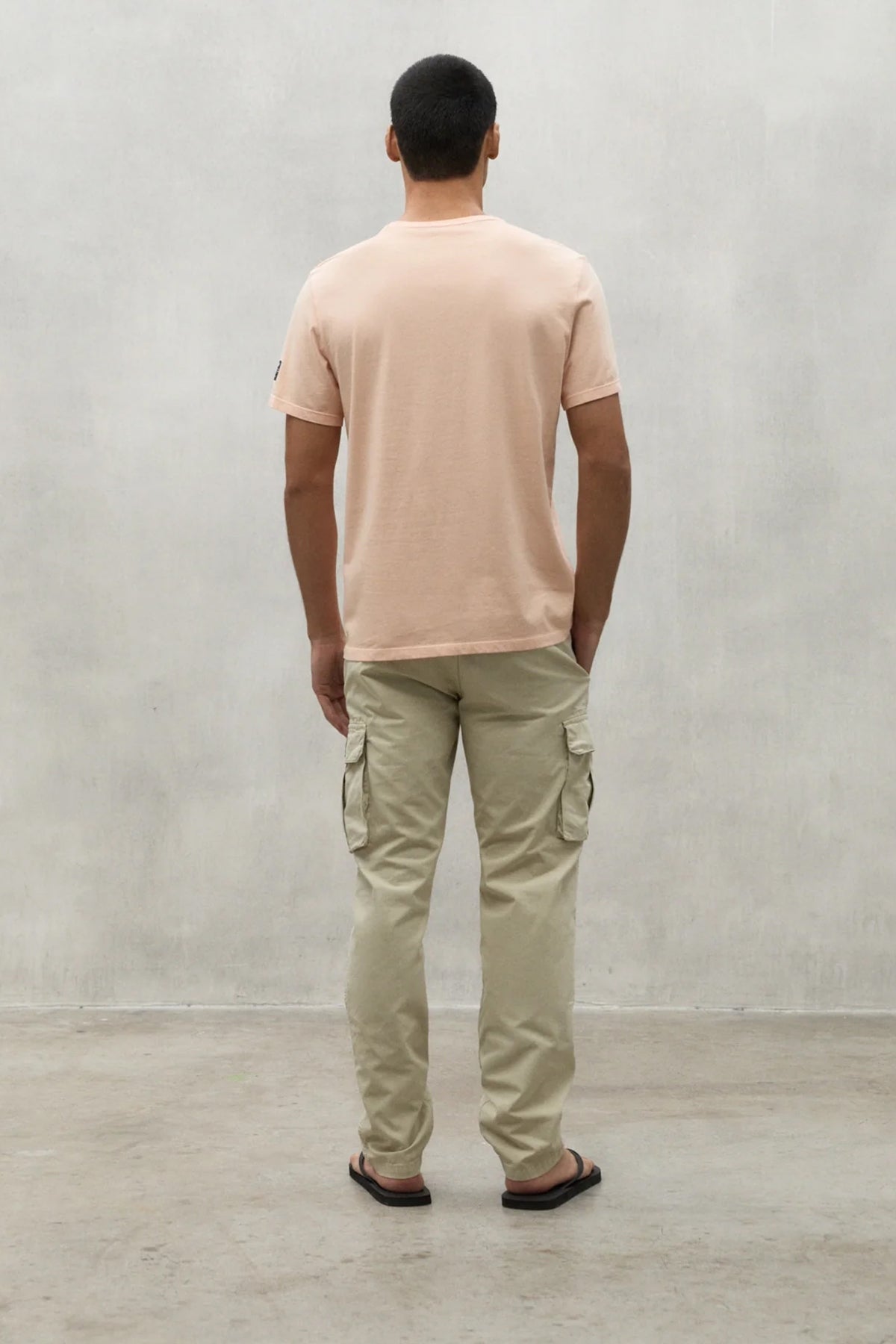 ECOALF VENTALF T-SHIRT en color PEACH  (3)