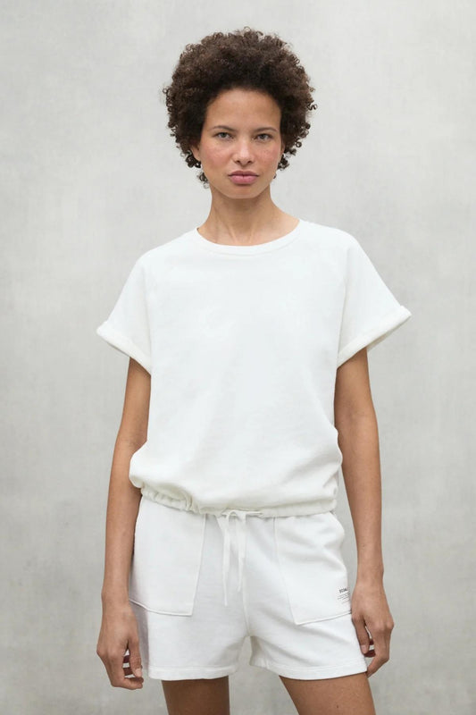 ECOALF REINEALF SWEATSHIRT en color OFFWHT  (1)