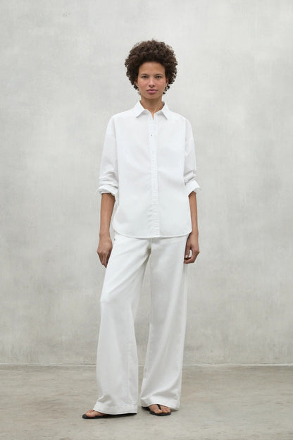 ECOALF DARIAALF LINEN SHIRT en color WHITE  (4)