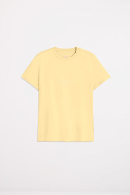 ECOALF SALCEALF T-SHIRT WOM en color VANILA  (2)