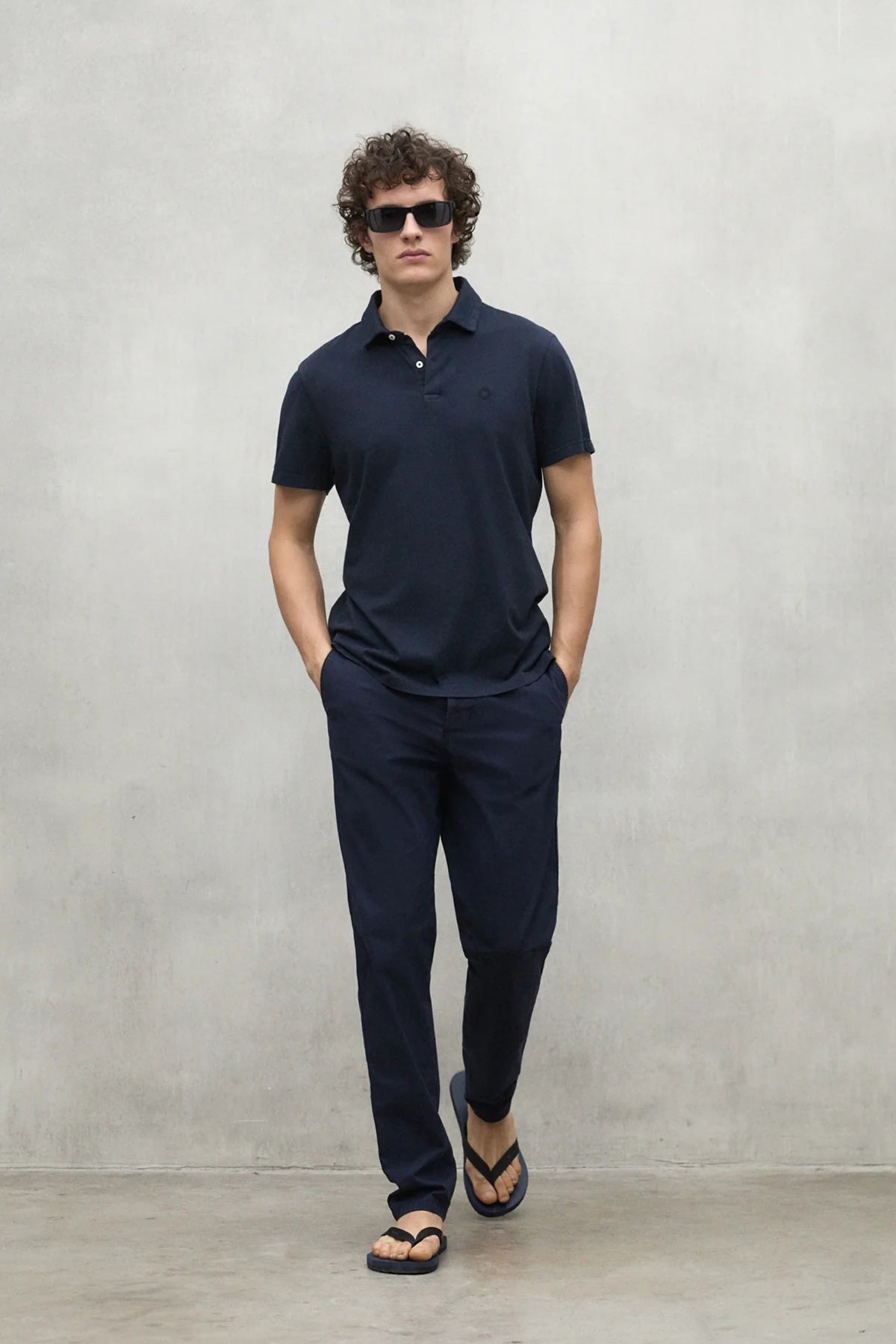 ECOALF THEOALF POLO MAN en color DEPNVY  (4)