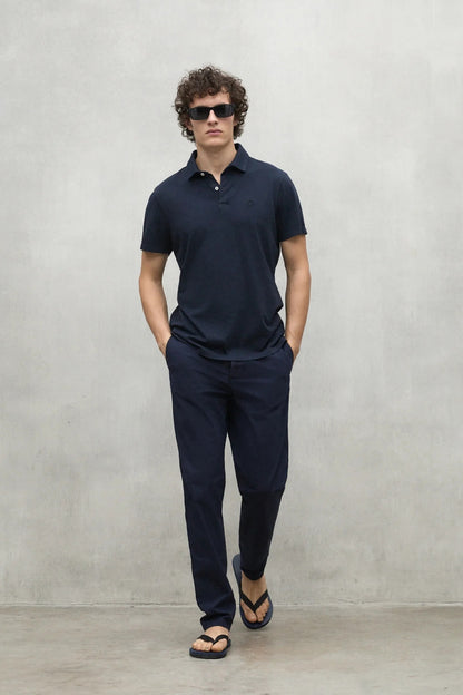 ECOALF THEOALF POLO MAN en color DEPNVY  (4)